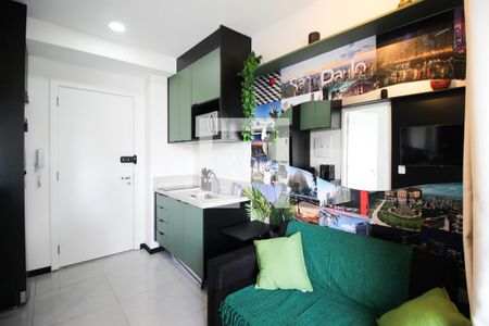 Sala de apartamento à venda com 1 quarto, 27m² em Vila Nova Conceição, São Paulo