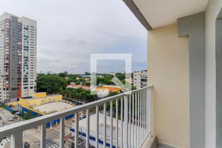 Varanda de kitnet/studio para alugar com 1 quarto, 26m² em Santo Amaro, São Paulo