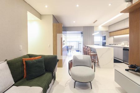 Sala  de apartamento à venda com 3 quartos, 106m² em Tatuapé, São Paulo