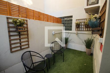 Quintal de kitnet/studio para alugar com 1 quarto, 30m² em Centro Histórico, Porto Alegre
