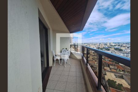 Varanda da Sala de apartamento para alugar com 4 quartos, 210m² em Centro, Suzano