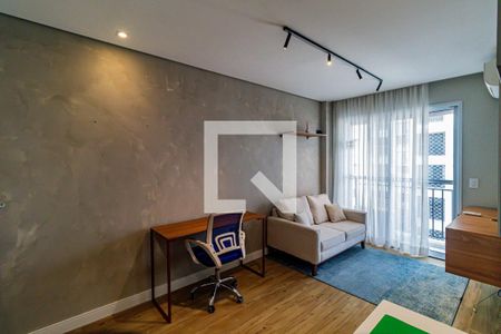 Sala de apartamento para alugar com 1 quarto, 35m² em Vila Sonia, São Paulo