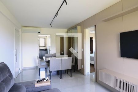 Sala de apartamento para alugar com 2 quartos, 69m² em São Pedro, Belo Horizonte
