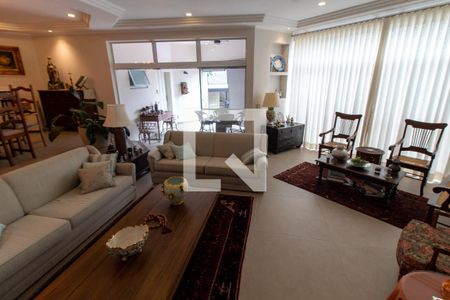 SALA DE ESTAR de casa de condomínio à venda com 4 quartos, 421m² em Jardim Botânico (sousas), Campinas