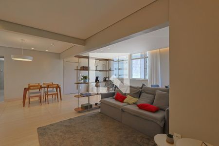 Sala de apartamento à venda com 3 quartos, 170m² em Serra, Belo Horizonte