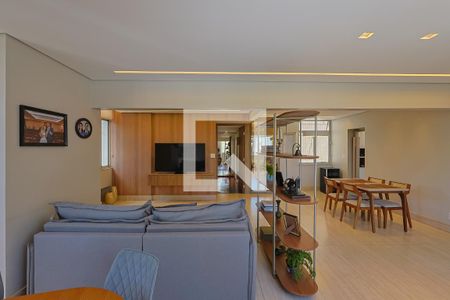 Sala de apartamento à venda com 3 quartos, 170m² em Serra, Belo Horizonte