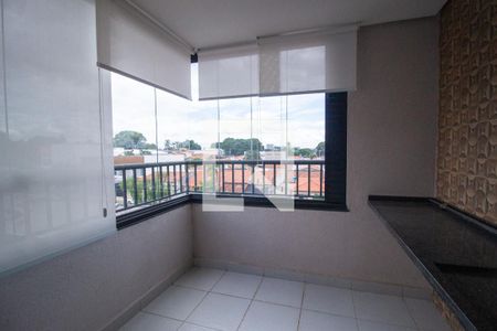 Varanda da Sala  de apartamento para alugar com 2 quartos, 67m² em Vila Espirito Santo, Sorocaba