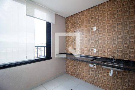 Varanda da Sala  de apartamento para alugar com 2 quartos, 67m² em Vila Espirito Santo, Sorocaba