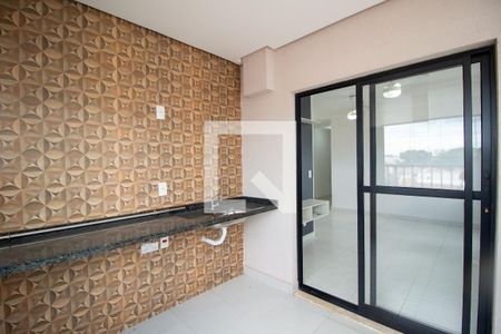 Varanda da Sala  de apartamento para alugar com 2 quartos, 67m² em Vila Espirito Santo, Sorocaba