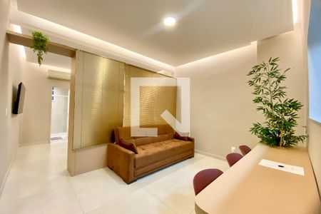 Sala de apartamento à venda com 1 quarto, 42m² em Copacabana, Rio de Janeiro