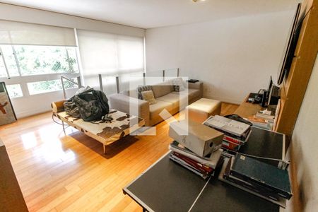 Sala de TV de apartamento para alugar com 3 quartos, 210m² em Vila Suzana, São Paulo
