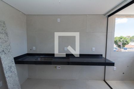 Cozinha e Área de Serviço de apartamento à venda com 3 quartos, 78m² em Riacho das Pedras, Contagem