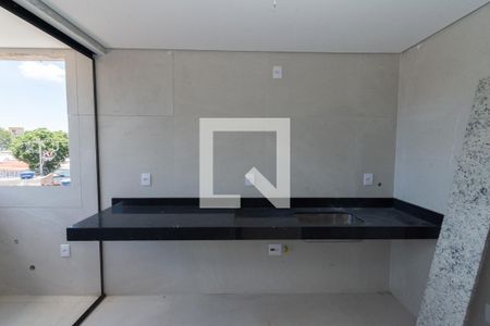 Cozinha de apartamento à venda com 2 quartos, 119m² em Riacho das Pedras, Contagem