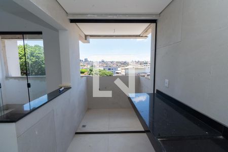 Cozinha de apartamento à venda com 2 quartos, 119m² em Riacho das Pedras, Contagem