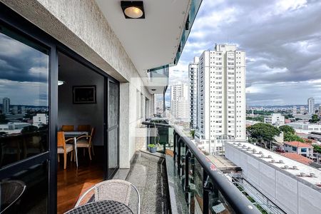 Varanda da Sala de apartamento à venda com 4 quartos, 255m² em Jardim Analia Franco, São Paulo