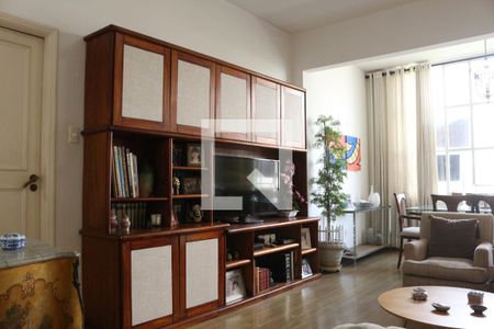 Sala de apartamento à venda com 4 quartos, 155m² em Leblon, Rio de Janeiro