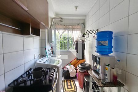 Cozinha e Área de Serviço de apartamento à venda com 1 quarto, 55m² em Jardim do Lago Ii, Campinas