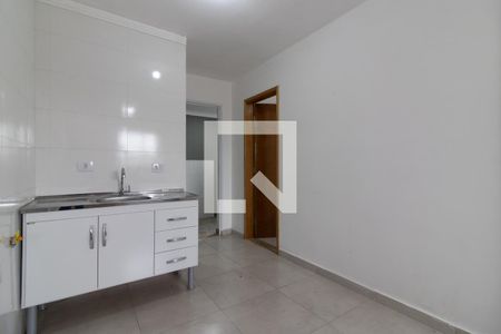 Sala/Cozinha de apartamento para alugar com 2 quartos, 44m² em Vila Nhocuné, São Paulo