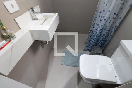 Banheiro da Suíte 1 de casa à venda com 3 quartos, 110m² em Vila Leopoldina, São Paulo