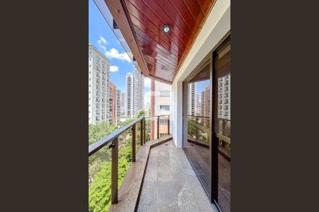 Varanda da Sala de apartamento para alugar com 4 quartos, 191m² em Tatuapé, São Paulo