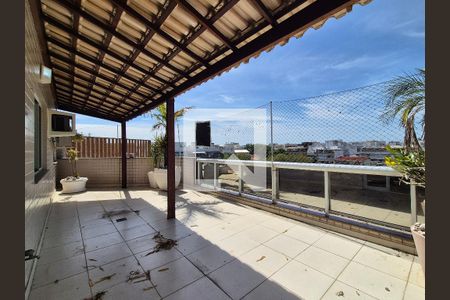 Varanda  de apartamento à venda com 4 quartos, 382m² em Recreio dos Bandeirantes, Rio de Janeiro