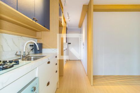 Sala/cozinha de apartamento para alugar com 2 quartos, 36m² em Mooca, São Paulo