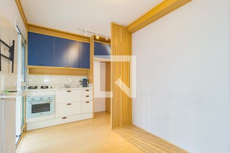 Sala/cozinha de apartamento para alugar com 2 quartos, 36m² em Mooca, São Paulo