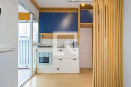 Sala/cozinha de apartamento para alugar com 2 quartos, 36m² em Mooca, São Paulo