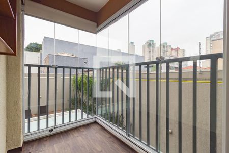 Varanda da Sala/cozinha de apartamento para alugar com 2 quartos, 36m² em Mooca, São Paulo