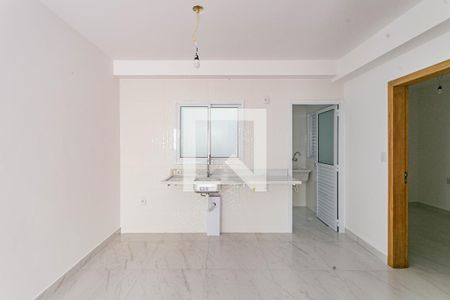 Sala e cozinha  de apartamento à venda com 2 quartos, 41m² em Sacomã, São Paulo