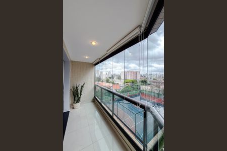 Varanda da Sala de apartamento à venda com 4 quartos, 137m² em Ipiranga, São Paulo