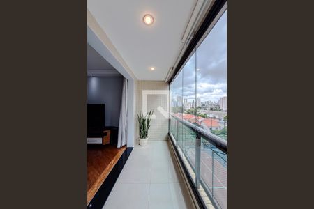 Varanda da Sala de apartamento à venda com 4 quartos, 137m² em Ipiranga, São Paulo