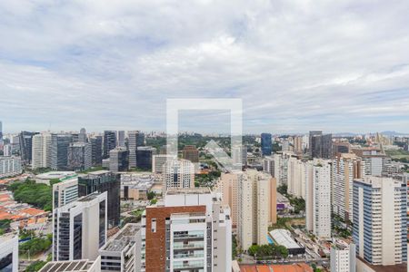 Vista da Varanda de apartamento à venda com 2 quartos, 105m² em Jardim das Acacias, São Paulo