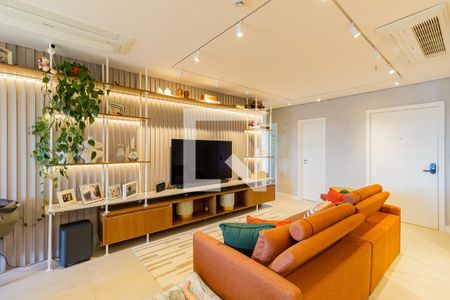 Sala/Cozinha de apartamento à venda com 2 quartos, 105m² em Jardim das Acacias, São Paulo