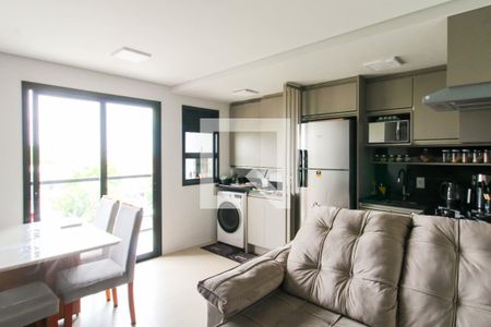 Sala/Cozinha de apartamento à venda com 2 quartos, 50m² em Niterói, Canoas