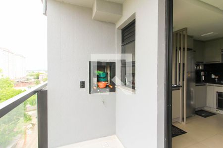 Sala/Cozinha de apartamento à venda com 2 quartos, 50m² em Niterói, Canoas