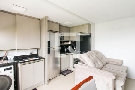 Sala/Cozinha de apartamento à venda com 2 quartos, 50m² em Niterói, Canoas