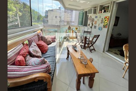 Varanda de apartamento à venda com 3 quartos, 110m² em Recreio dos Bandeirantes, Rio de Janeiro