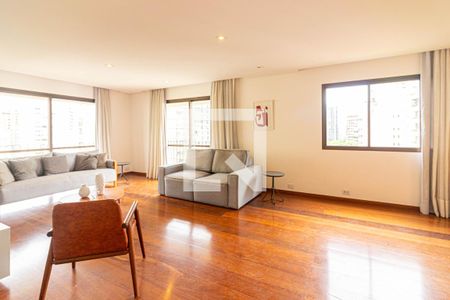 Sala de apartamento à venda com 4 quartos, 173m² em Vila Nova Conceição, São Paulo