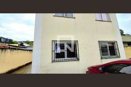 Fachada placa  de apartamento à venda com 2 quartos, 60m² em Aeronautas, Lagoa Santa