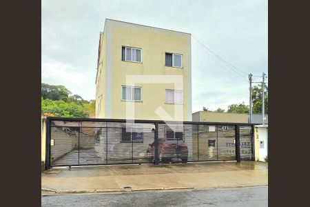 Fachada condomínio  de apartamento à venda com 2 quartos, 60m² em Aeronautas, Lagoa Santa