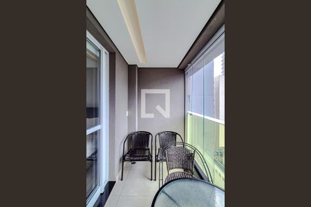 Varanda de kitnet/studio para alugar com 1 quarto, 24m² em Perdizes, São Paulo