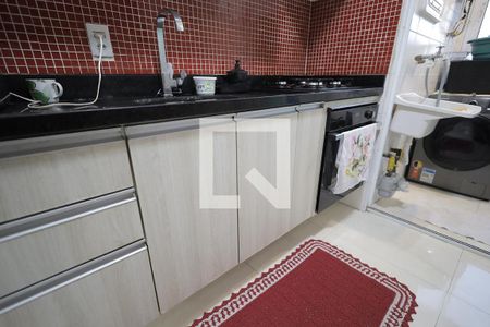 Cozinha de apartamento para alugar com 2 quartos, 45m² em Jardim Utinga, Santo André