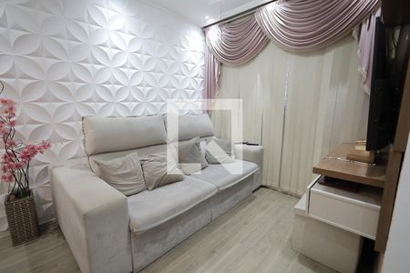 Sala de apartamento à venda com 2 quartos, 45m² em Jardim Utinga, Santo André