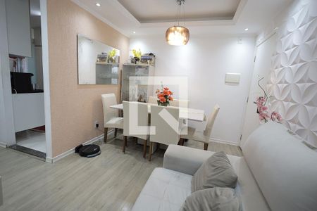 Sala de apartamento à venda com 2 quartos, 45m² em Jardim Utinga, Santo André