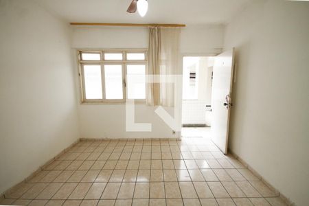 Sala de apartamento para alugar com 1 quarto, 58m² em Vila Assuncao, Praia Grande