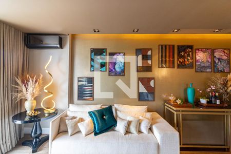 Sala de apartamento para alugar com 1 quarto, 92m² em Vila Nova Conceição, São Paulo