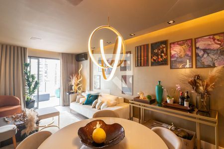 Sala de apartamento para alugar com 1 quarto, 92m² em Vila Nova Conceição, São Paulo