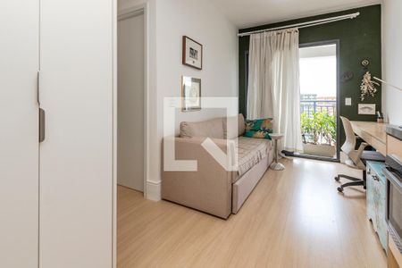 Sala/ Cozinha de apartamento para alugar com 1 quarto, 34m² em Santo Amaro, São Paulo