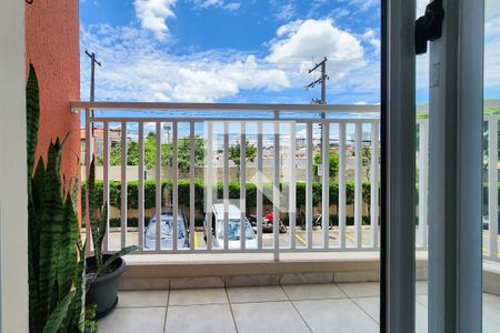 Varanda  de apartamento à venda com 2 quartos, 54m² em Conjunto Residencial Pombeva, São Bernardo do Campo